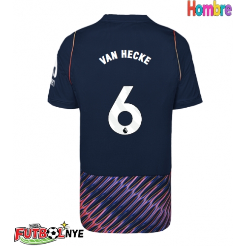 Camiseta Tottenham Hotspur Jan Paul van Hecke #6 Visitante Equipación 2026-27 manga corta